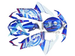 White Blue Red - Aprilia RS4 125 / RS125 (2006-2011) ABS Fairings | Apex Fairings — view 1