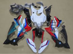 White Blue Red Black - BMW S1000R (2014-2016) ABS Fairings | Apex Fairings — view 1