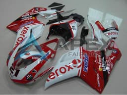 White Red Glossy Black Valsir Xerox OEM Style 21 - Ducati 1198 (2009-2011) ABS Fairings — Style FE52 | Apex Fairings — view 1