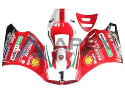 White Red Yellow Green Glossy Black Performance - Ducati 916 (1994-1998) ABS Fairings | Apex Fairings — view 1