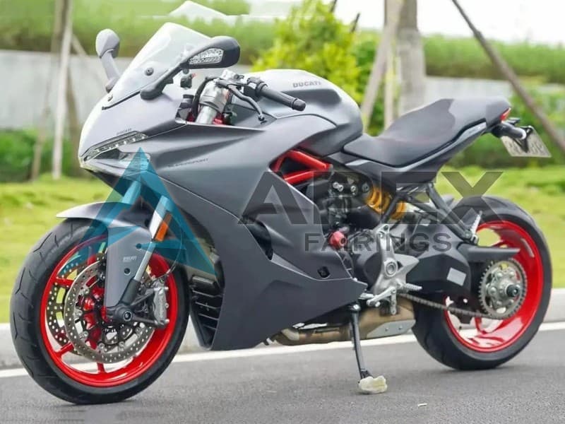 Grey - Ducati Supersport 939 / 939S (2017-2020) ABS Fairings | Apex Fairings