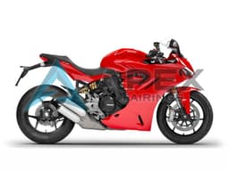 Red - Ducati Supersport 950 / 950S (2021-2024) ABS Fairings | Apex Fairings — view 1