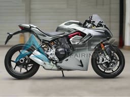 Silver - Ducati Supersport 950 / 950S (2021-2024) ABS Fairings | Apex Fairings — view 1