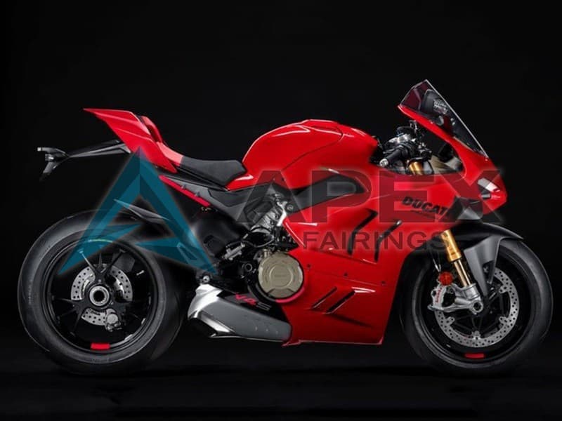Red - Ducati Panigale V4 (2022-2024) ABS Fairings | Apex Fairings