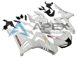 White - Honda CBR1000RR-R SP Fireblade SC82 (2020-2023) ABS Fairings — Style FE18 | Apex Fairings — view 3