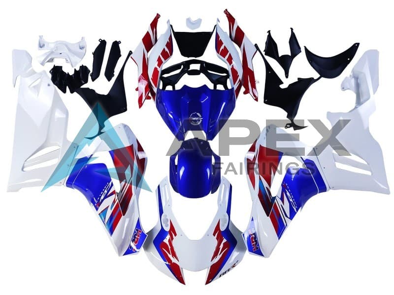 White Red Blue - Honda CBR1000RR-R SP Fireblade SC82 (2020-2023) ABS Fairings | Apex Fairings