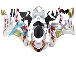 White Red Gold Motul HRC - Honda CBR1000RR-R SP Fireblade SC82 (2020-2023) ABS Fairings | Apex Fairings — view 1