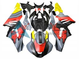 Yellow Grey Red Matte Black - Honda CBR1000RR-R SP Fireblade SC82 (2020-2023) ABS Fairings | Apex Fairings — view 1