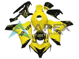 Yellow Black Glossy Repsol - Honda CBR1000RR Fireblade SC59 (2008-2011) ABS Fairings | Apex Fairings — view 1