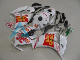 White Red Yellow San Carlo - Honda CBR1000RR Fireblade SC59 II (2012-2016) ABS Fairings — Style FE216 | Apex Fairings — view 1