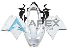 White - Honda CBR1100XX Super Blackbird SC35 (1996-2007) ABS Fairings | Apex Fairings — view 1