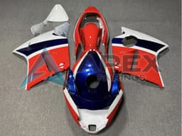 White Red Blue Black - Honda CBR1100XX Super Blackbird SC35 (1996-2007) ABS Fairings | Apex Fairings — view 1
