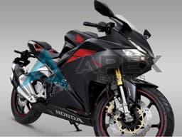 Matte Black Red - Honda CBR250RR MC51 (2017-2022) ABS Fairings | Apex Fairings — view 1