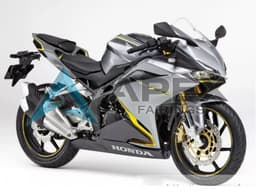 Silver Yellow Matte Black - Honda CBR250RR MC51 (2017-2022) ABS Fairings | Apex Fairings — view 1