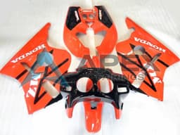White Blue HRC - Honda CBR400RR NC23 (1987-1989) ABS Fairings | Apex Fairings — view 1