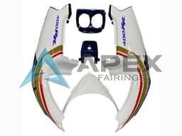 White Gold Red Dark Blue Rothmans - Honda CBR400RR NC29 (1990-1999) ABS Fairings | Apex Fairings — view 4