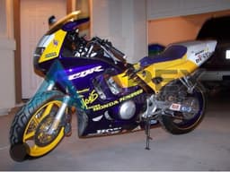Yellow Silver Blue - Honda CBR600 F3 (1997-1998) ABS Fairings | Apex Fairings — view 1