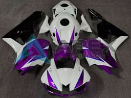 White Purple Blue Glossy Black - Honda CBR600RR USA Spec (2013-2026) ABS Fairings | Apex Fairings — view 1