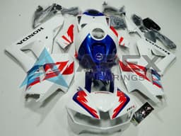 White Red Blue Fireblade - Honda CBR600RR USA Spec (2013-2026) ABS Fairings | Apex Fairings — view 1