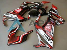 White Red Glossy Black HRC - Honda CBR650R (2021-2023) ABS Fairings | Apex Fairings — view 2