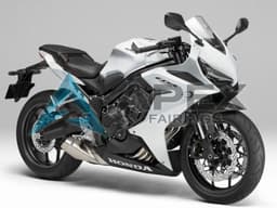 Pearl White - Honda CBR650R (2023-2026) ABS Fairings | Apex Fairings — view 1