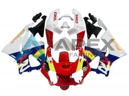 White Red Yellow Blue - Honda CBR900RR CBR919RR SC33 (1998-1999) ABS Fairings | Apex Fairings — view 2
