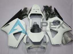 White Glossy Black - Honda CBR900RR CBR954RR SC50 (2002-2003) ABS Fairings | Apex Fairings — view 1