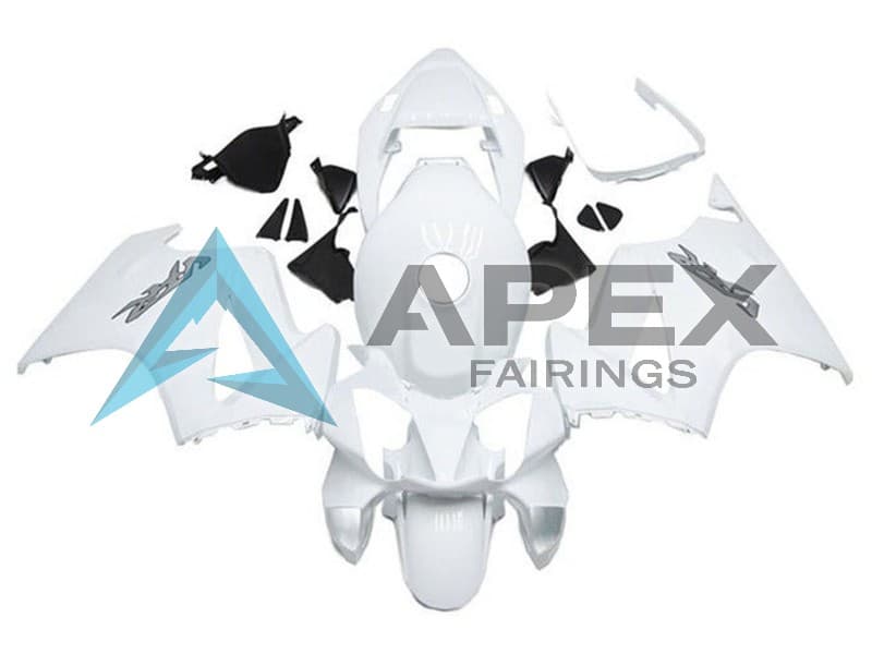 White Grey Decal - Honda VFR800 Interceptor RC46 (2002-2016) ABS Fairings | Apex Fairings