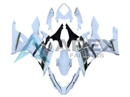White Grey Black Green - Kawasaki Ninja400 / EX400 (2018-2025) ABS Fairings | Apex Fairings — view 1