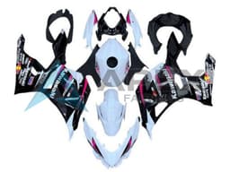White Pink Black - Kawasaki Ninja400 / EX400 (2018-2025) ABS Fairings | Apex Fairings — view 1