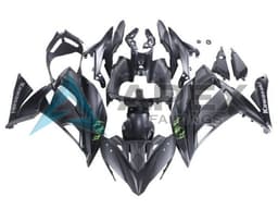 Matte Black Green - Kawasaki Ninja650 / Ninja650R (2020-2026) ABS Fairings | Apex Fairings — view 1