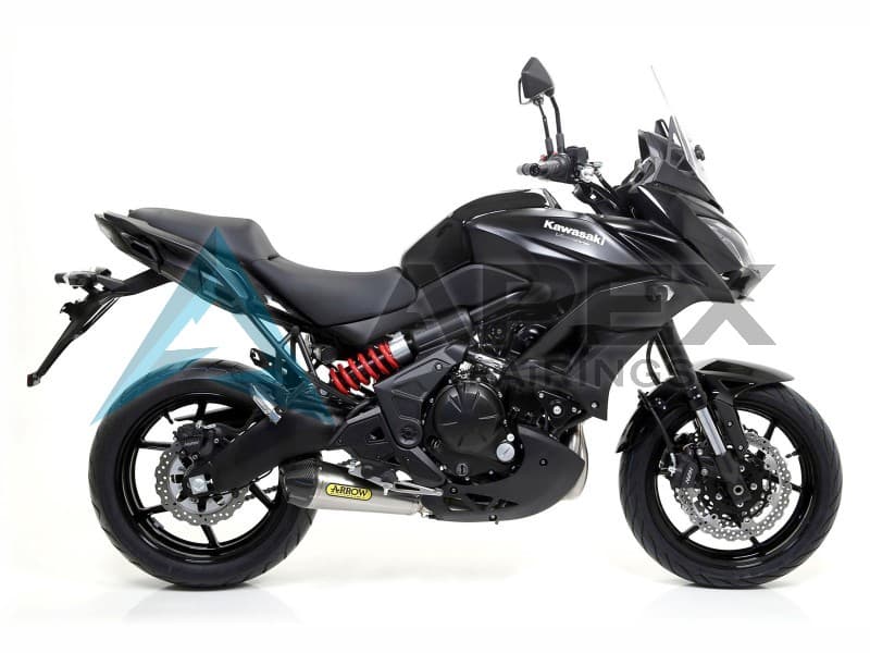 White Matte Black  Versys - Kawasaki Versys650 (2015-2021) ABS Fairings | Apex Fairings