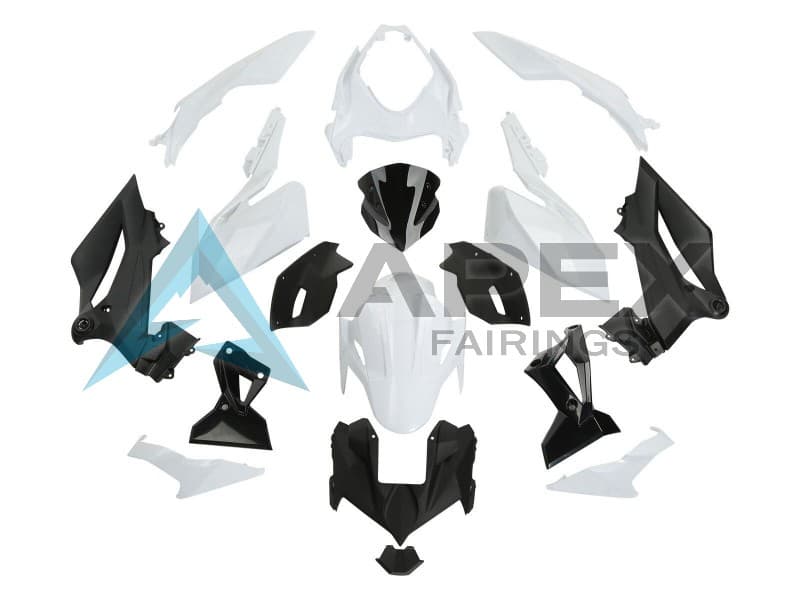 Unpainted - Kawasaki Z400 (2018-2025) ABS Fairings | Apex Fairings