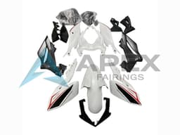 White Red Black - Kawasaki Z400 (2018-2025) ABS Fairings | Apex Fairings — view 1