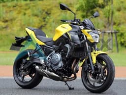 Yellow Black - Kawasaki Z650 (2017-2019) ABS Fairings | Apex Fairings — view 1