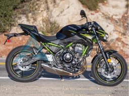 Black Yellow - Kawasaki Z650 (2020-2025) ABS Fairings | Apex Fairings — view 1