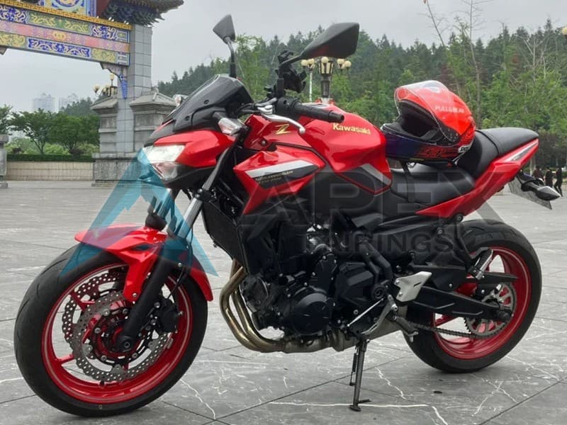 Red Black - Kawasaki Z650 (2020-2025) ABS Fairings | Apex Fairings