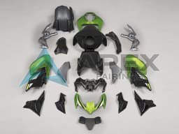Black Green - Kawasaki Z900 (2020-2024) ABS Fairings | Apex Fairings — view 1