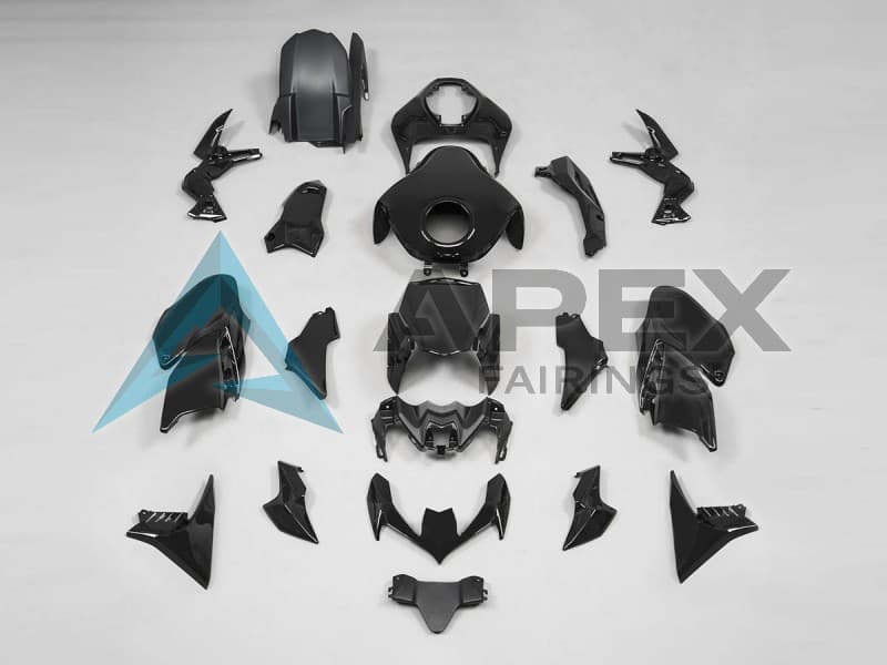 Glossy Black - Kawasaki Z900 (2020-2024) ABS Fairings | Apex Fairings