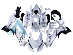 White Black - Kawasaki ZX-10R (2021-2025) ABS Fairings | Apex Fairings — view 1