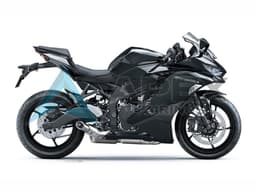 Glossy Black Matte Black - Kawasaki ZX-25R (2019-2026) ABS Fairings | Apex Fairings — view 1