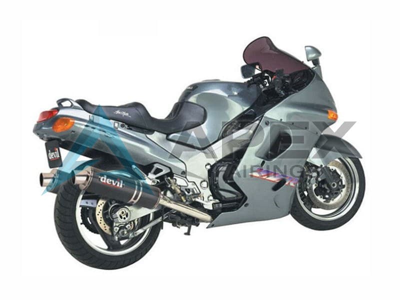 Grey - Kawasaki ZZR1100 (1993-2003) ABS Fairings | Apex Fairings