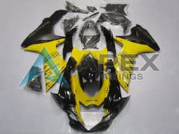 Yellow Grey Black - Suzuki GSX-R600 (2011-2026) ABS Fairings | Apex Fairings — view 1