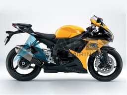Yellow - Suzuki GSX-R600 (2011-2026) ABS Fairings | Apex Fairings — view 1