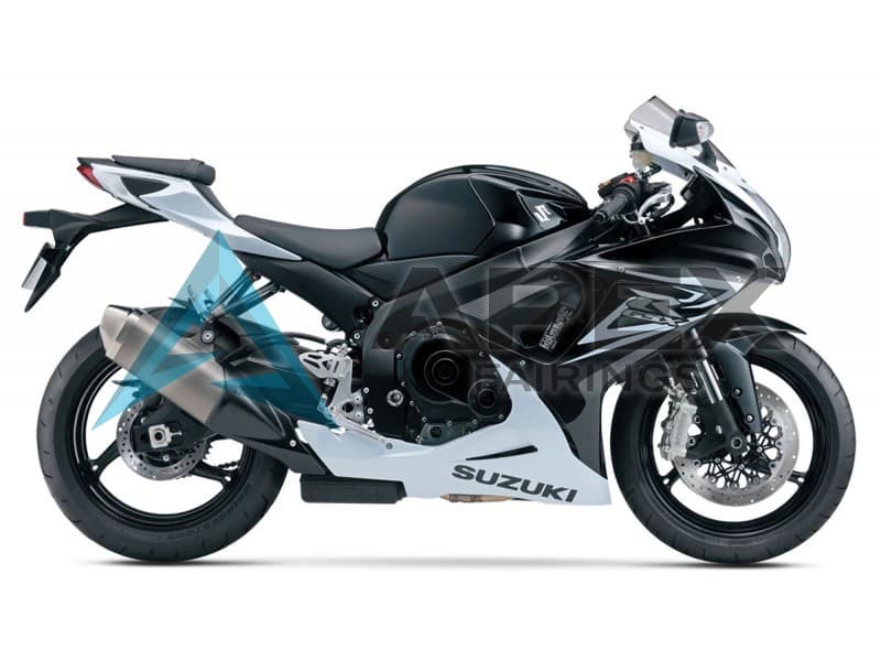 White - Suzuki GSX-R750 (2011-2026) ABS Fairings | Apex Fairings