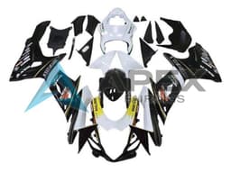 White Yelllow Black Alstare Dark Dog - Suzuki GSX-R750 (2011-2026) ABS Fairings | Apex Fairings — view 1