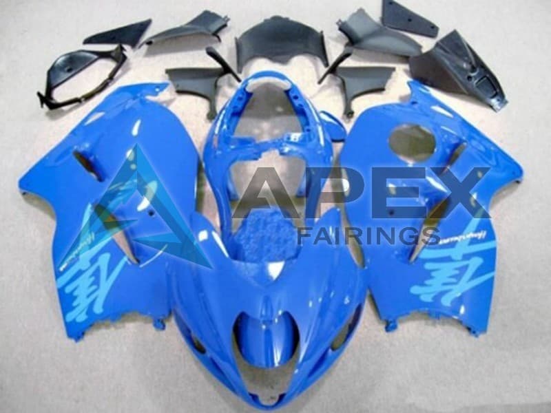 Blue Light Blue - Suzuki GSX-R1300 Hayabusa (1999-2007) ABS Fairings | Apex Fairings