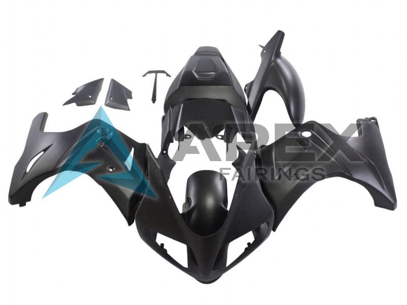 Matte Black - Suzuki SV650 Pointy (2003-2013) ABS Fairings | Apex Fairings