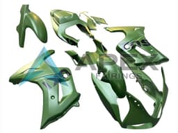 Matte Green - Suzuki SV650 Pointy (2003-2013) ABS Fairings | Apex Fairings — view 2