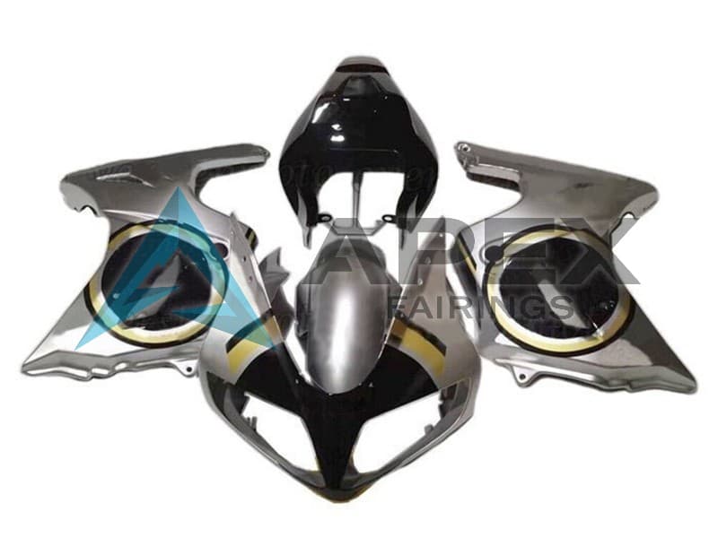 Silver Black Gold - Suzuki SV650 Pointy (2003-2013) ABS Fairings | Apex Fairings